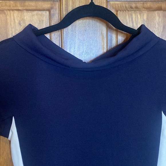 Hobbs Dresses Hobbs London Lenora Dress Sz 4 Navy/White Elegant Classy Hourglass - Picture 11 of 14